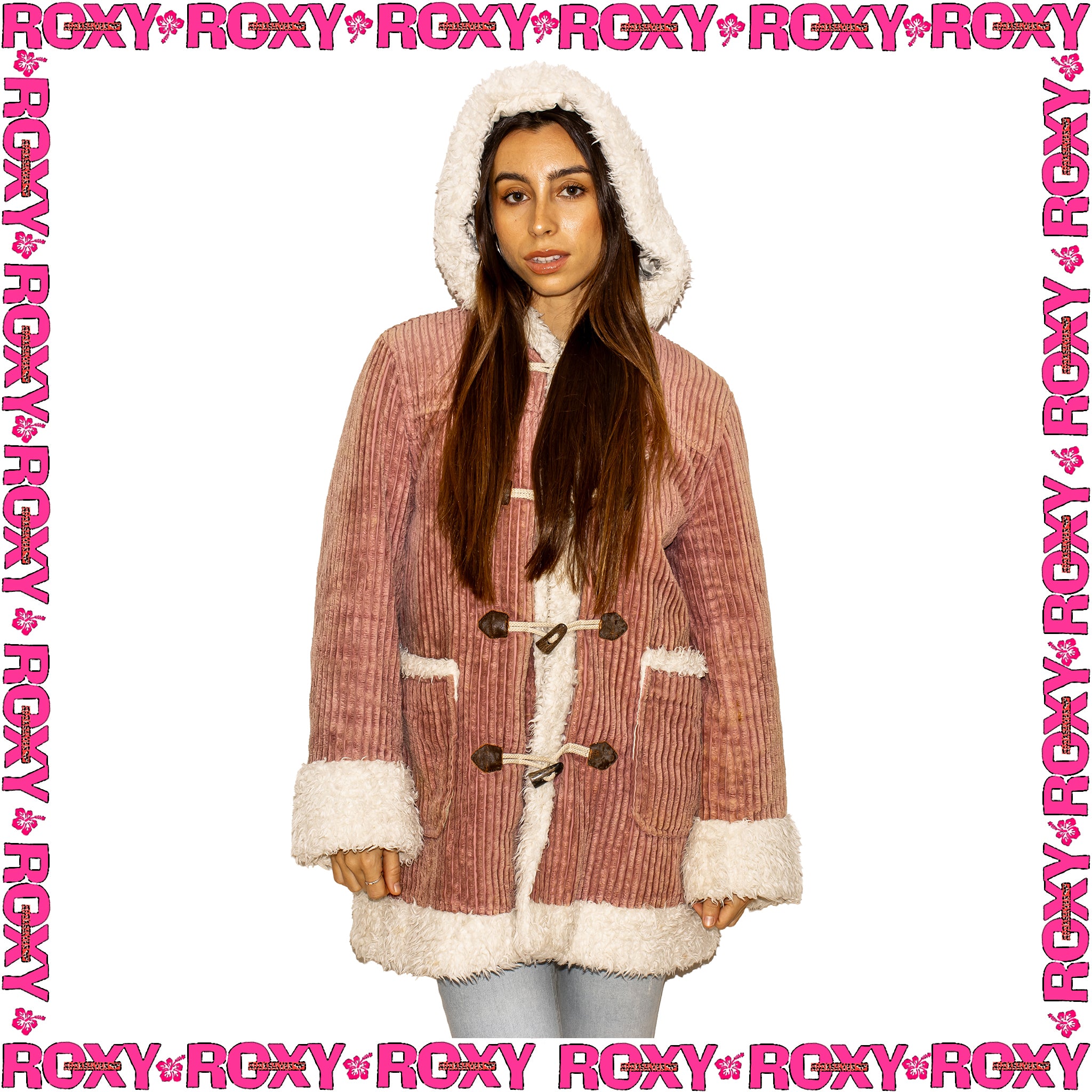 1990's Roxy Corduroy Penny Lane Jacket (M)
