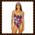 1998 Billabong Floral One-Piece Swimsuit (8-10)