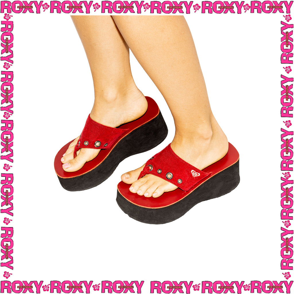 Y2K Roxy Platform Sandals (EU38) *RARE*