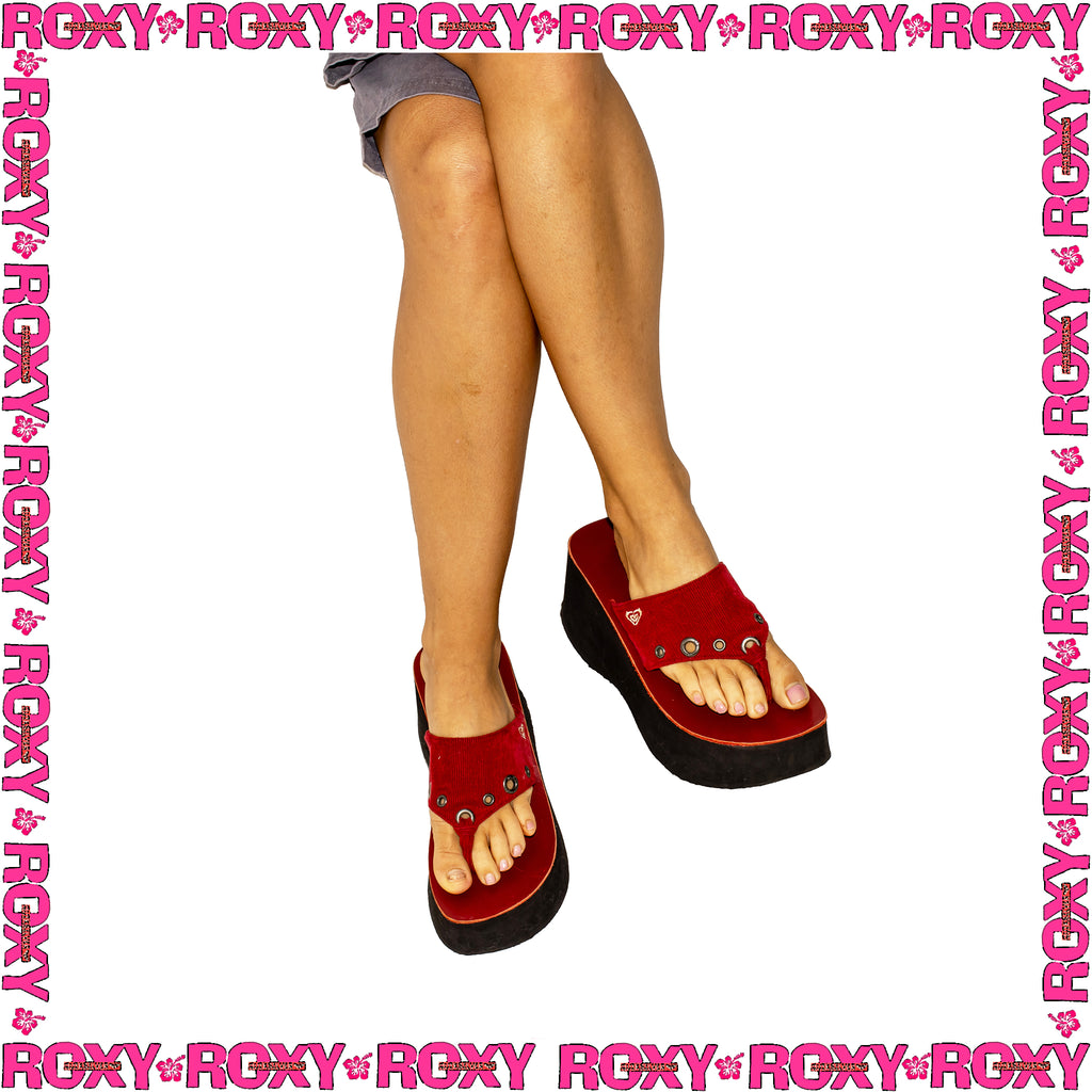 Y2K Roxy Platform Sandals (EU38) *RARE*