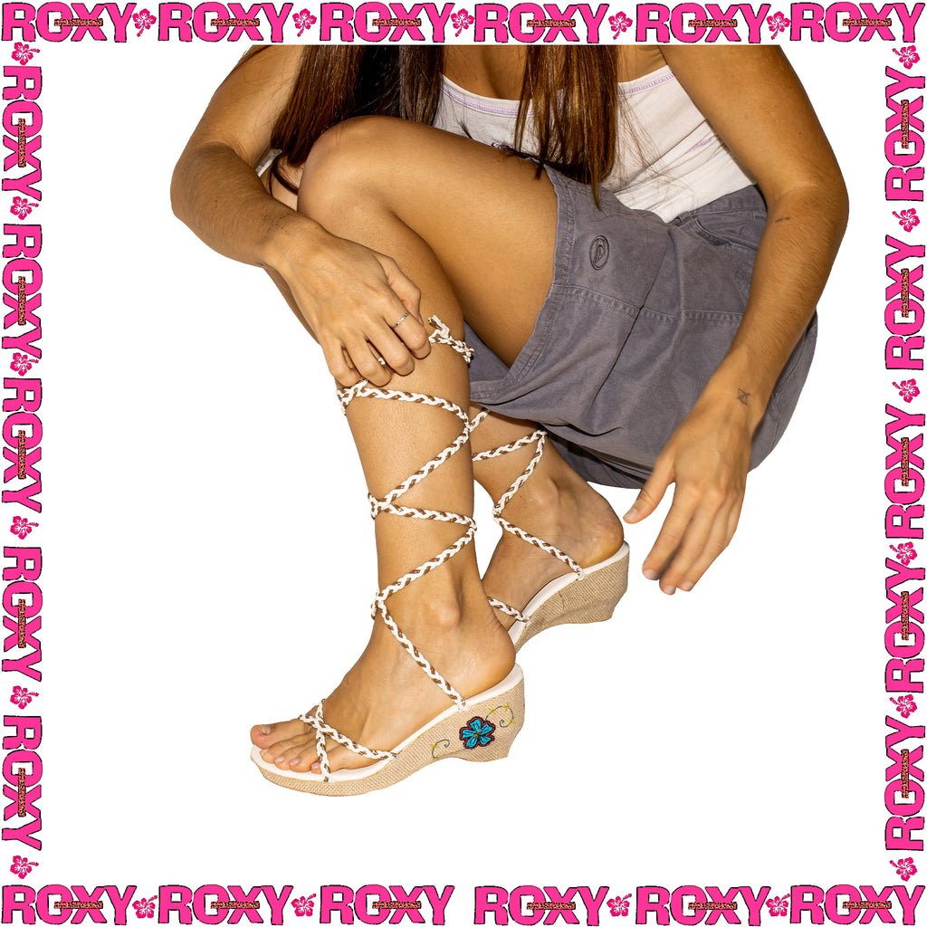 Y2K Roxy Wedge Sandals (EU36)