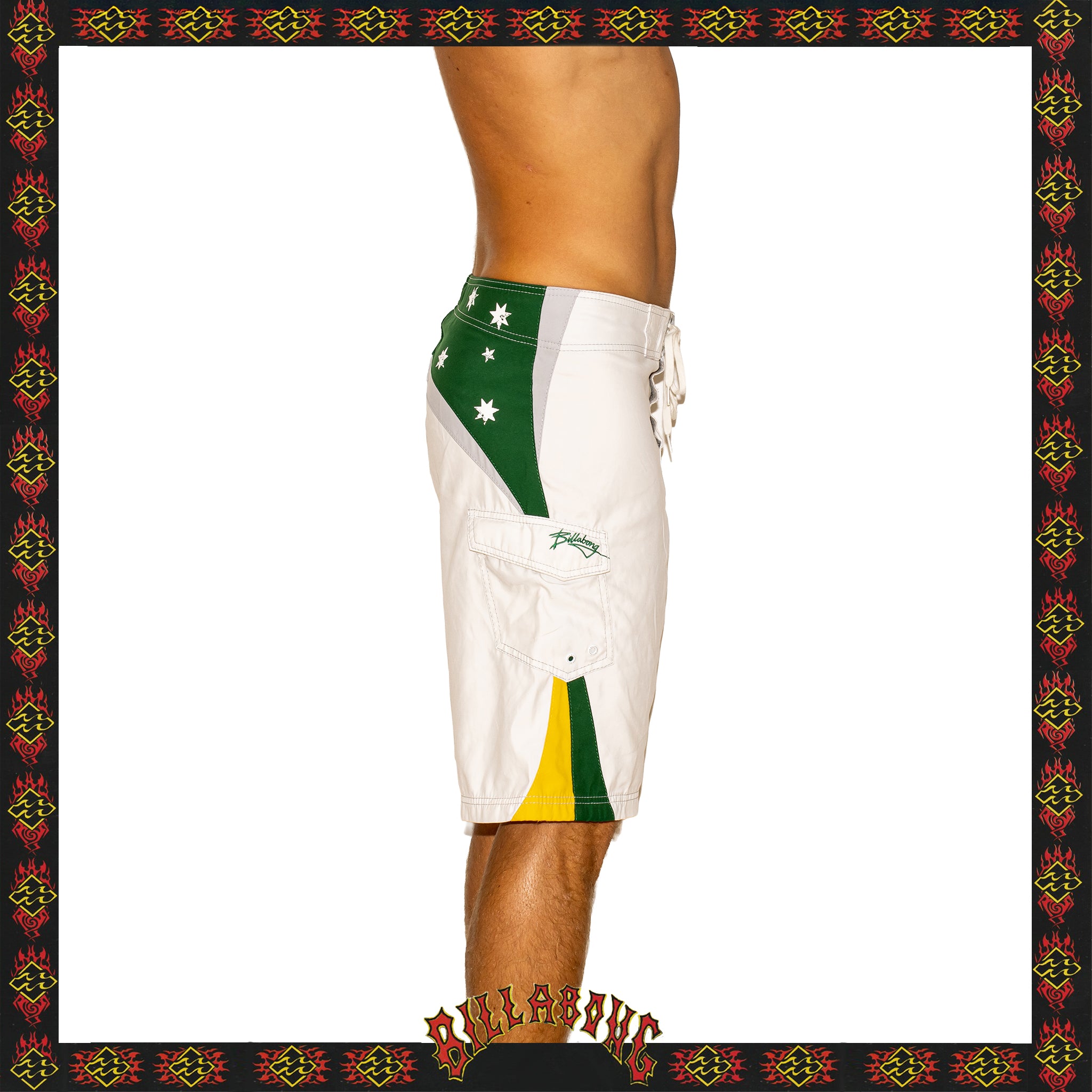 Y2K Billabong "Aussie Pride" Supreme Tech Boardies (30")