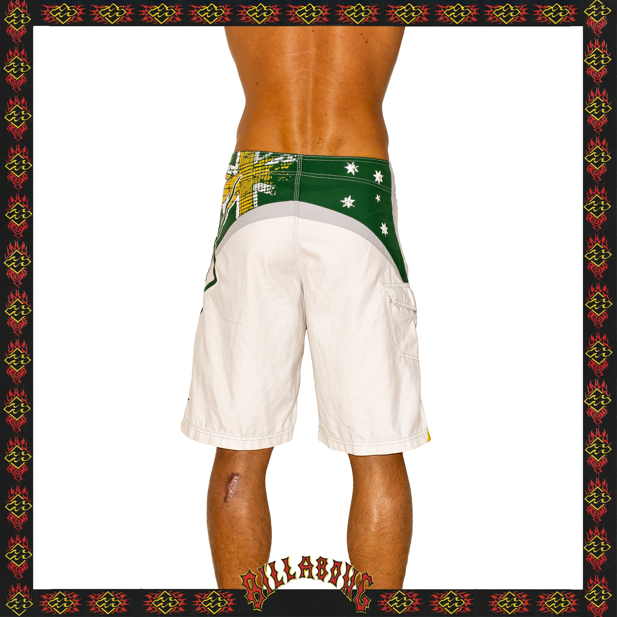 Y2K Billabong "Aussie Pride" Supreme Tech Boardies (30")
