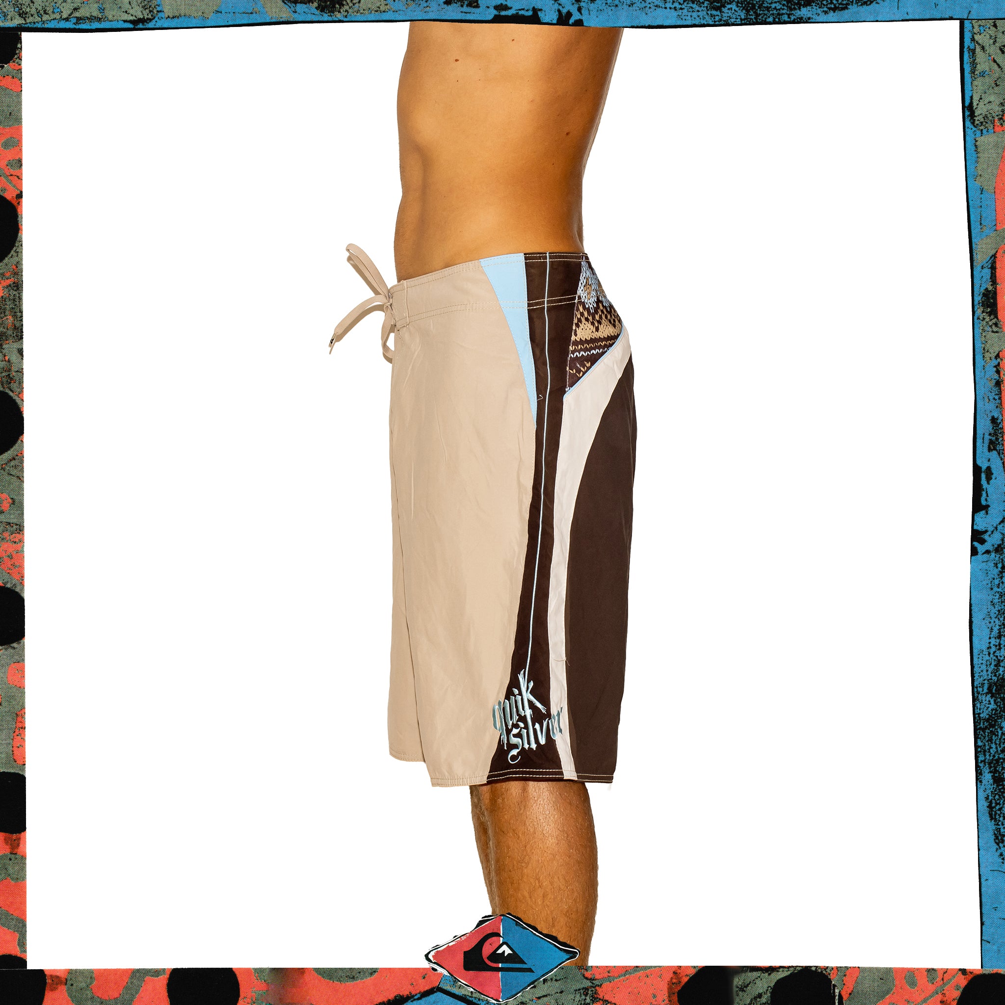 Y2K Quiksilver Supreme Tech Boardies (36")