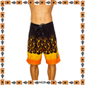 Y2K More Core Division Flame Tech Boardies (34")