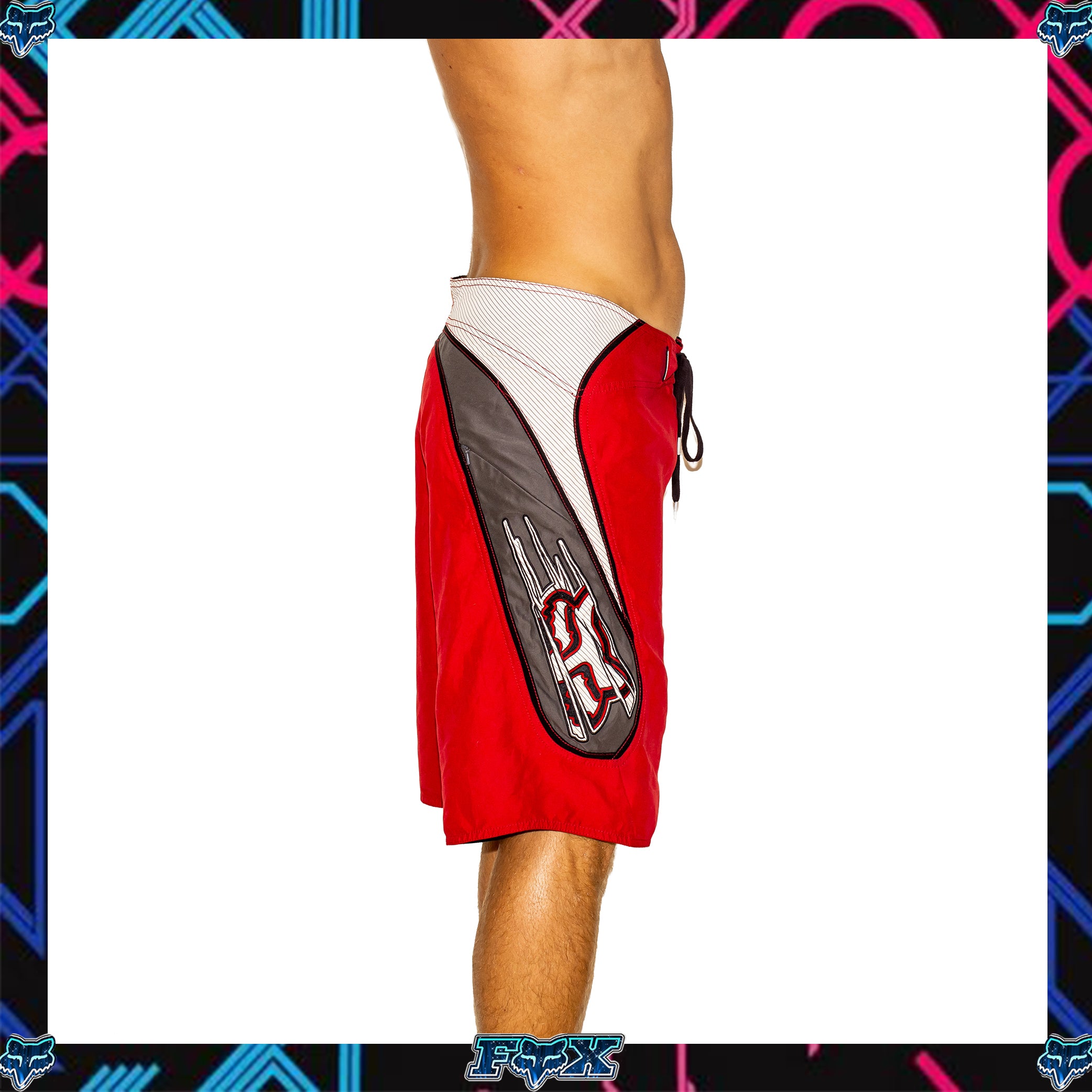 Y2K Fox Racing Tech Boardies (34")