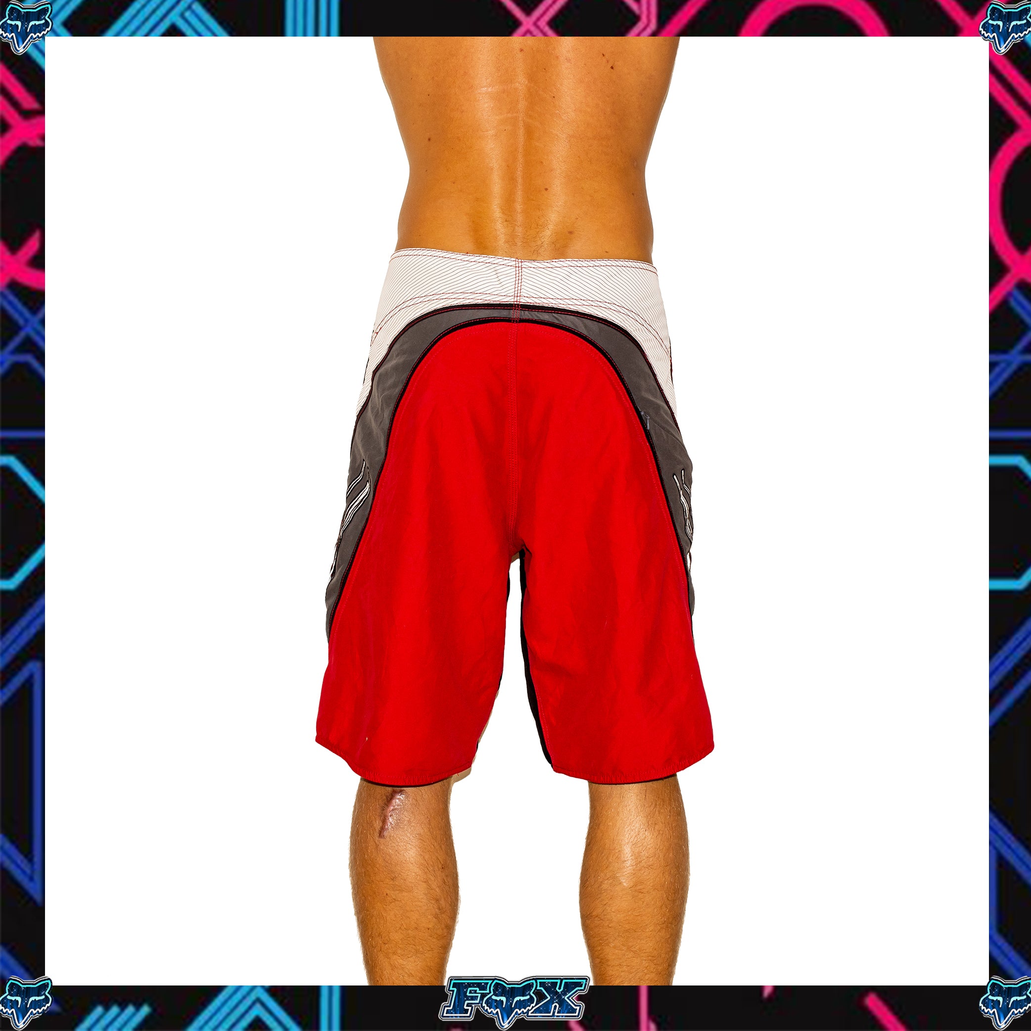 Y2K Fox Racing Tech Boardies (34")