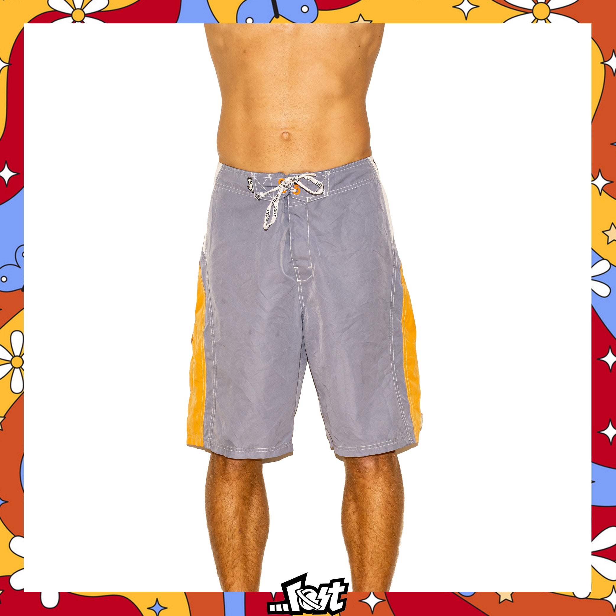 Y2K Lost Enterprises Mayham Boardies (34")