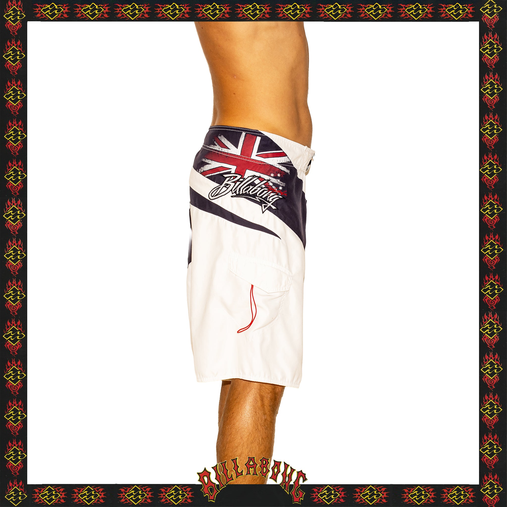 Y2K Billabong "Aussie Pride" Tech Boardies (33")