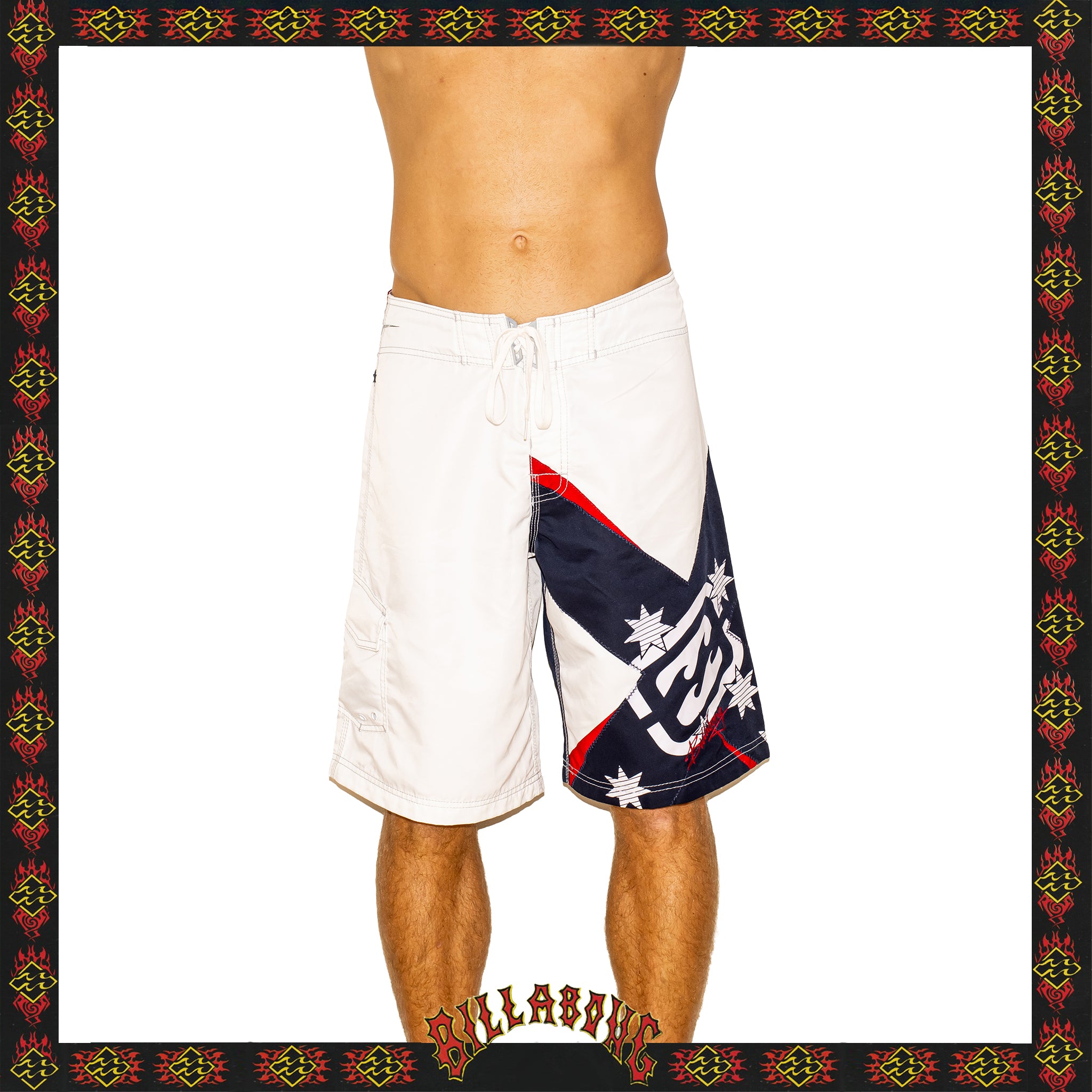 Y2K Billabong "Aussie Pride" Supreme Tech Boardies (33")