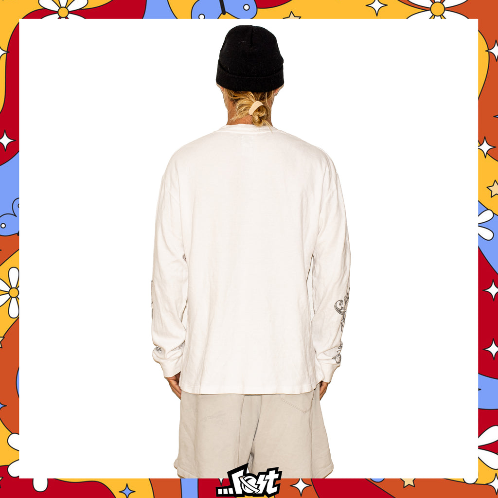 Y2K Lost Enterprises "Waffle Cotton" L/S Shirt (XL)