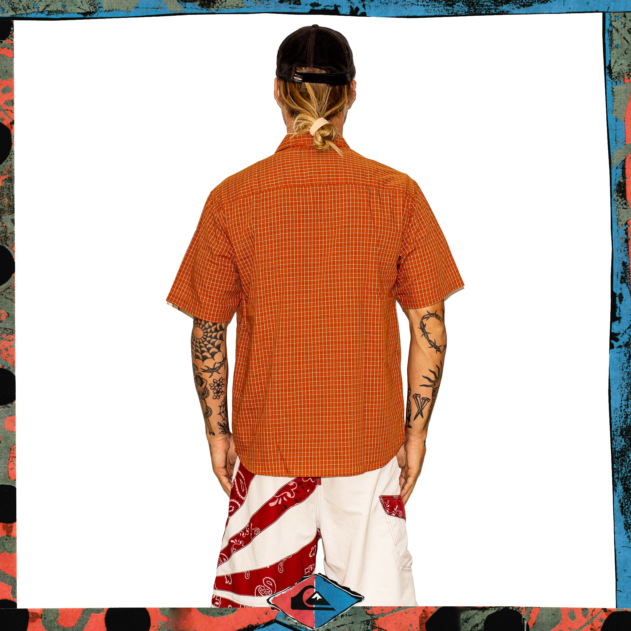 Y2K Quiksilver "Silver Edition" Overshirt (M-L)