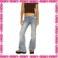 Y2K Roxy Low Rised Flared Denim Jeans (28")