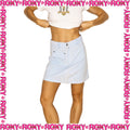 Y2K Roxy "Double Pocket" Corduroy Skirt (24")
