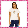 Y2K Roxy "Hula Girl" Graphic Tee (M)