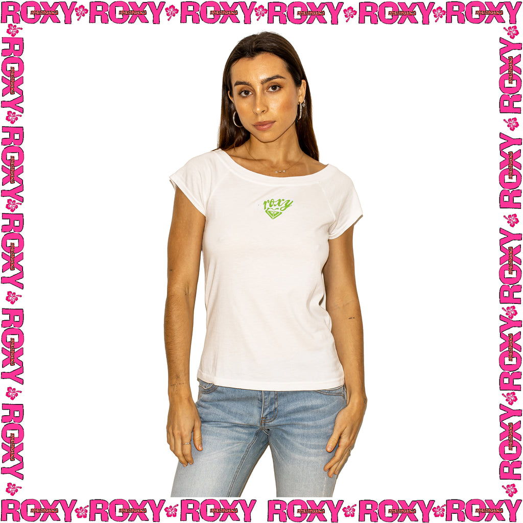 Y2K Roxy Spellout Tee (M)