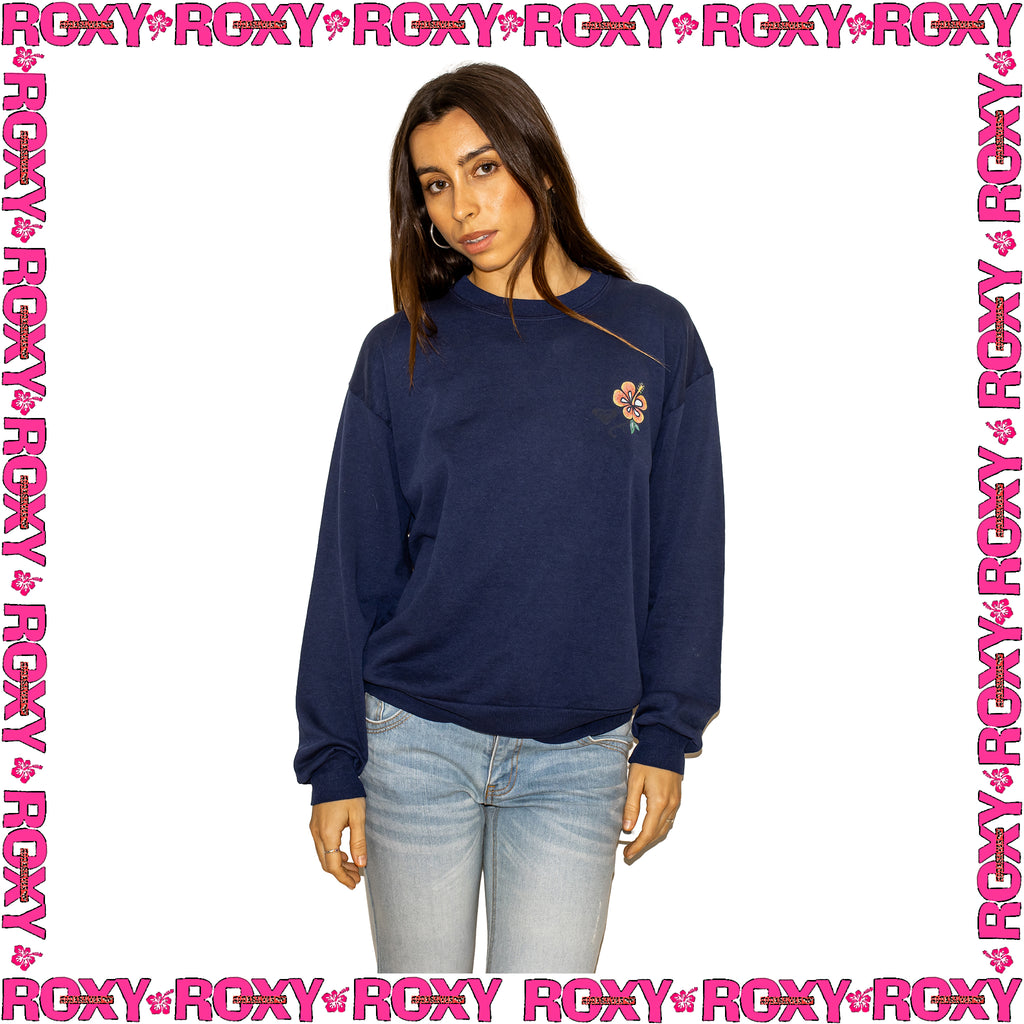1990's Roxy Graphic Crewneck Sweatshirt (L)