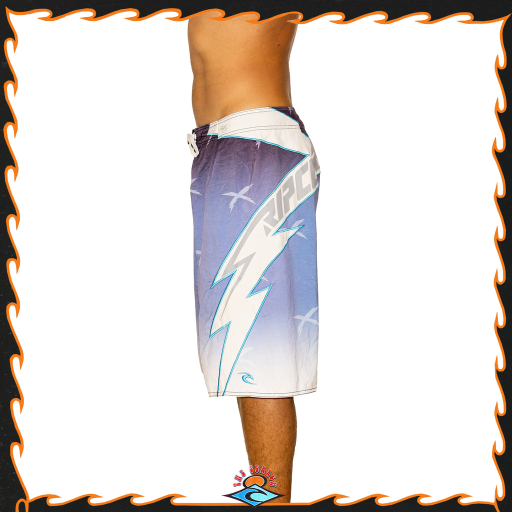 Y2K Rip Curl "Mick Fanning - White Lightning Signature Series" Boardies (34")