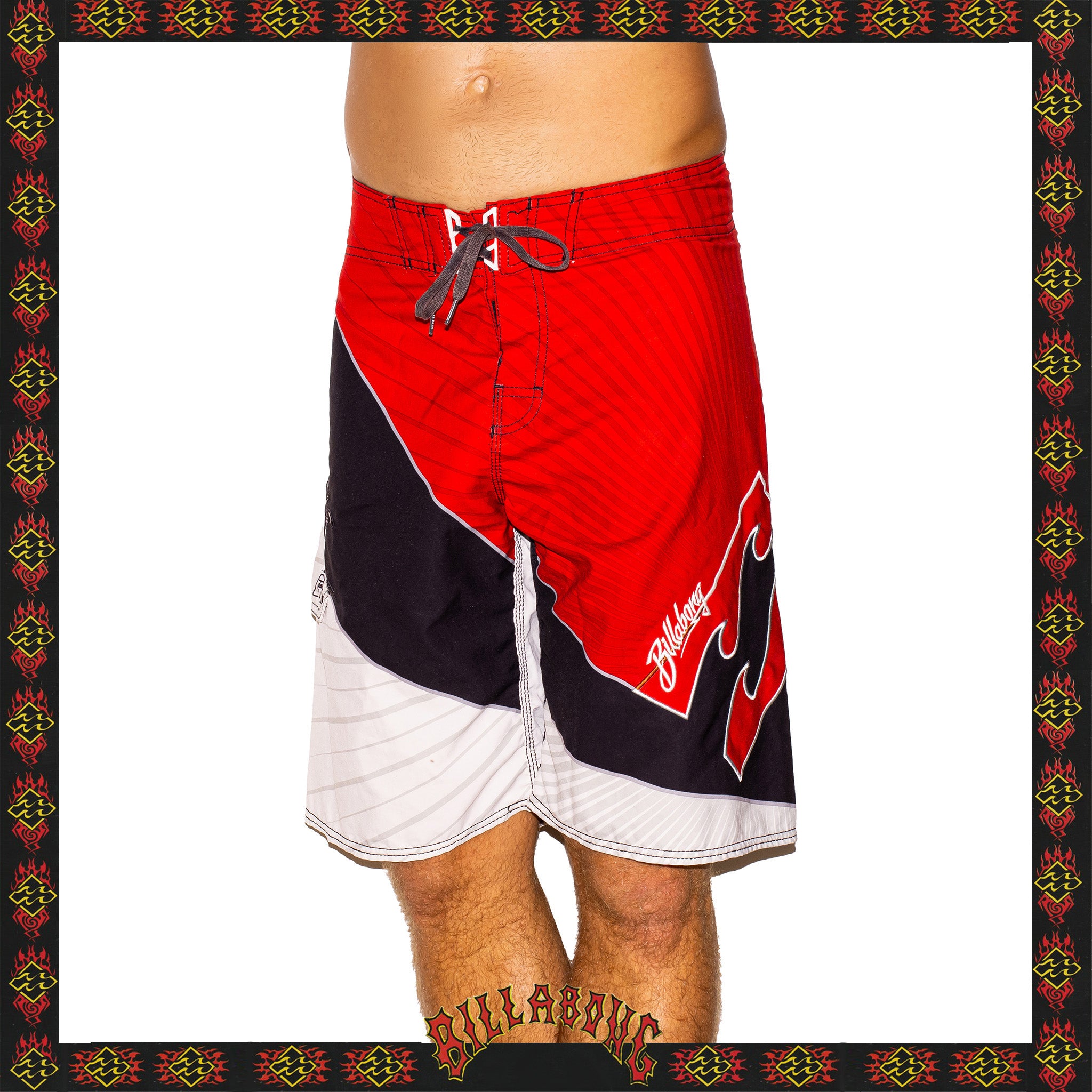 Y2K Billabong "Andy Irons - Airlite Quad Stretch Signature Series" Boardies (32")