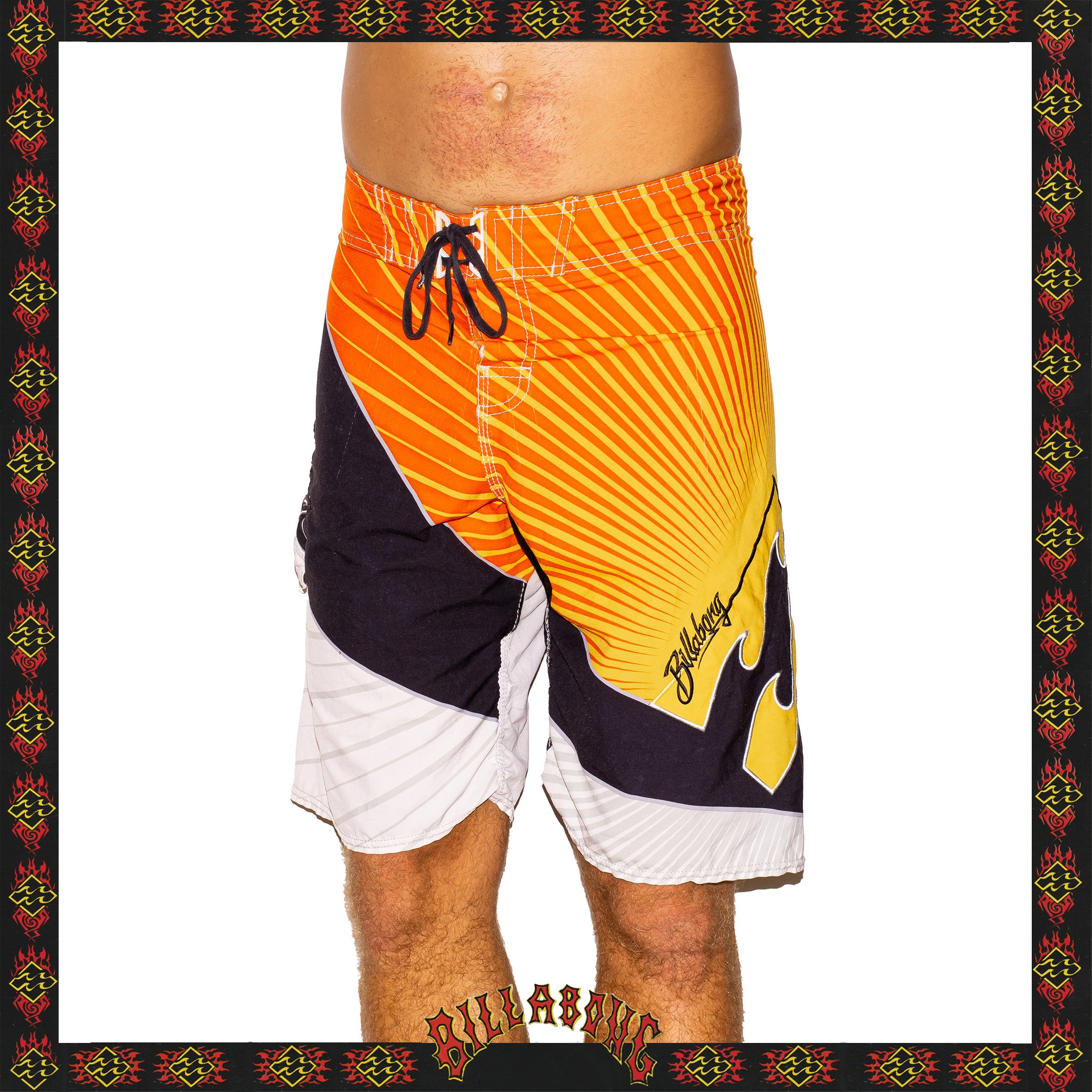 Y2K Billabong "Andy Irons - Airlite Quad Stretch Signature Series" Boardies (32")