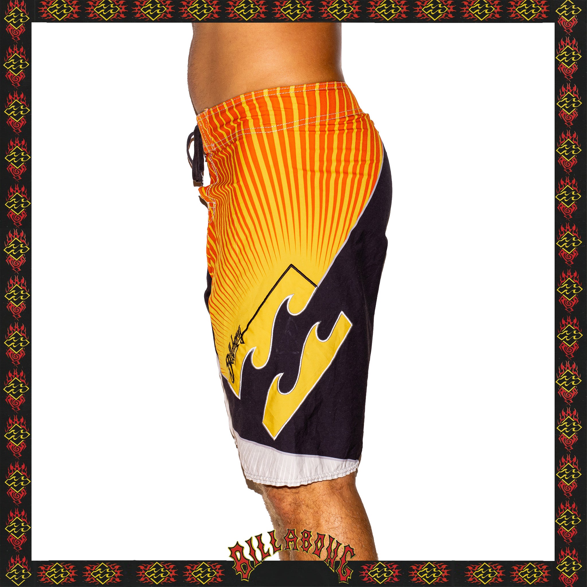 Y2K Billabong "Andy Irons - Airlite Quad Stretch Signature Series" Boardies (32")