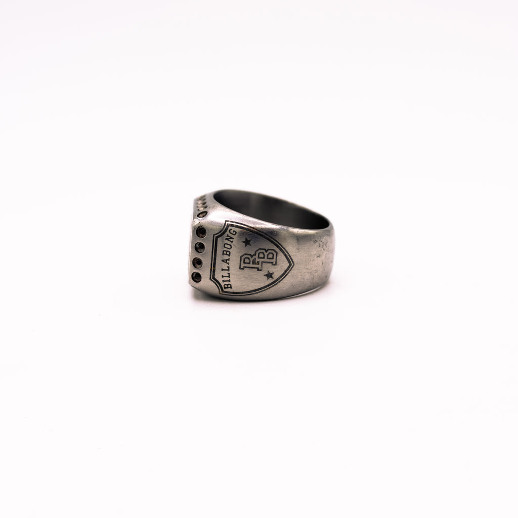 Y2K Billabong Titanium Signet Ring (US8.5 - AUS Q 1/2)