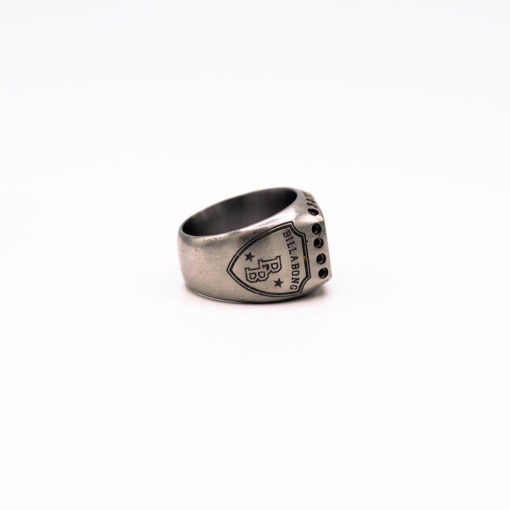 Y2K Billabong Titanium Signet Ring (US8.5 - AUS Q 1/2)