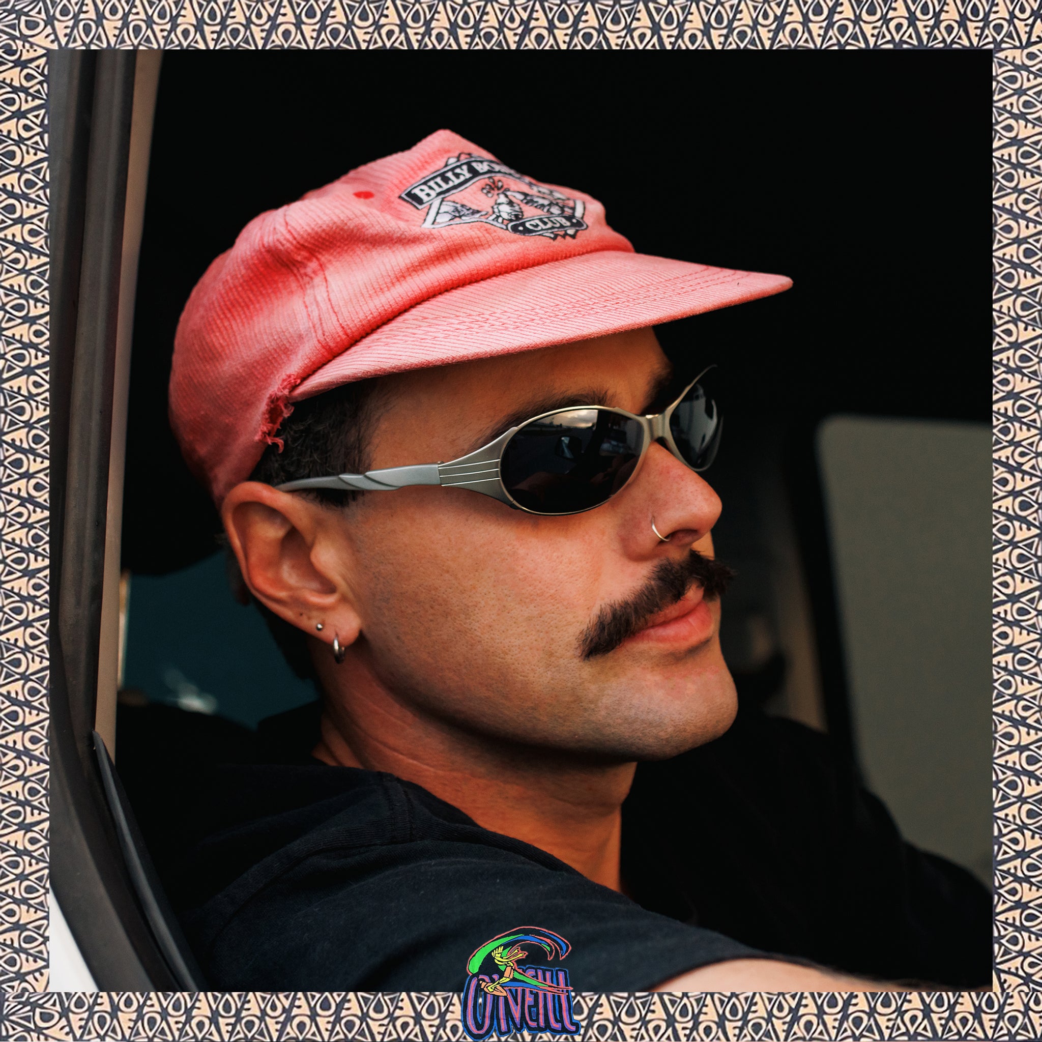 1990's O'Neill "Gecko" Steel Frame Sunglasses