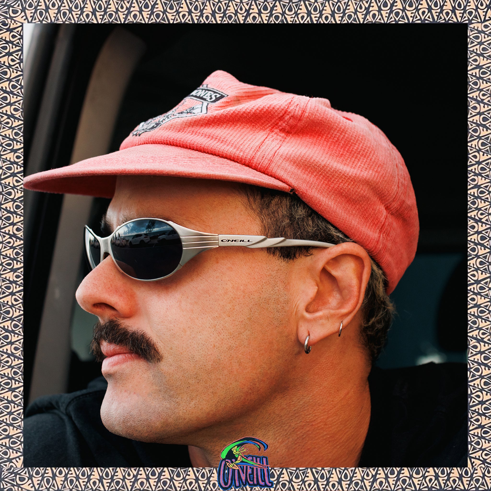 1990's O'Neill "Gecko" Steel Frame Sunglasses