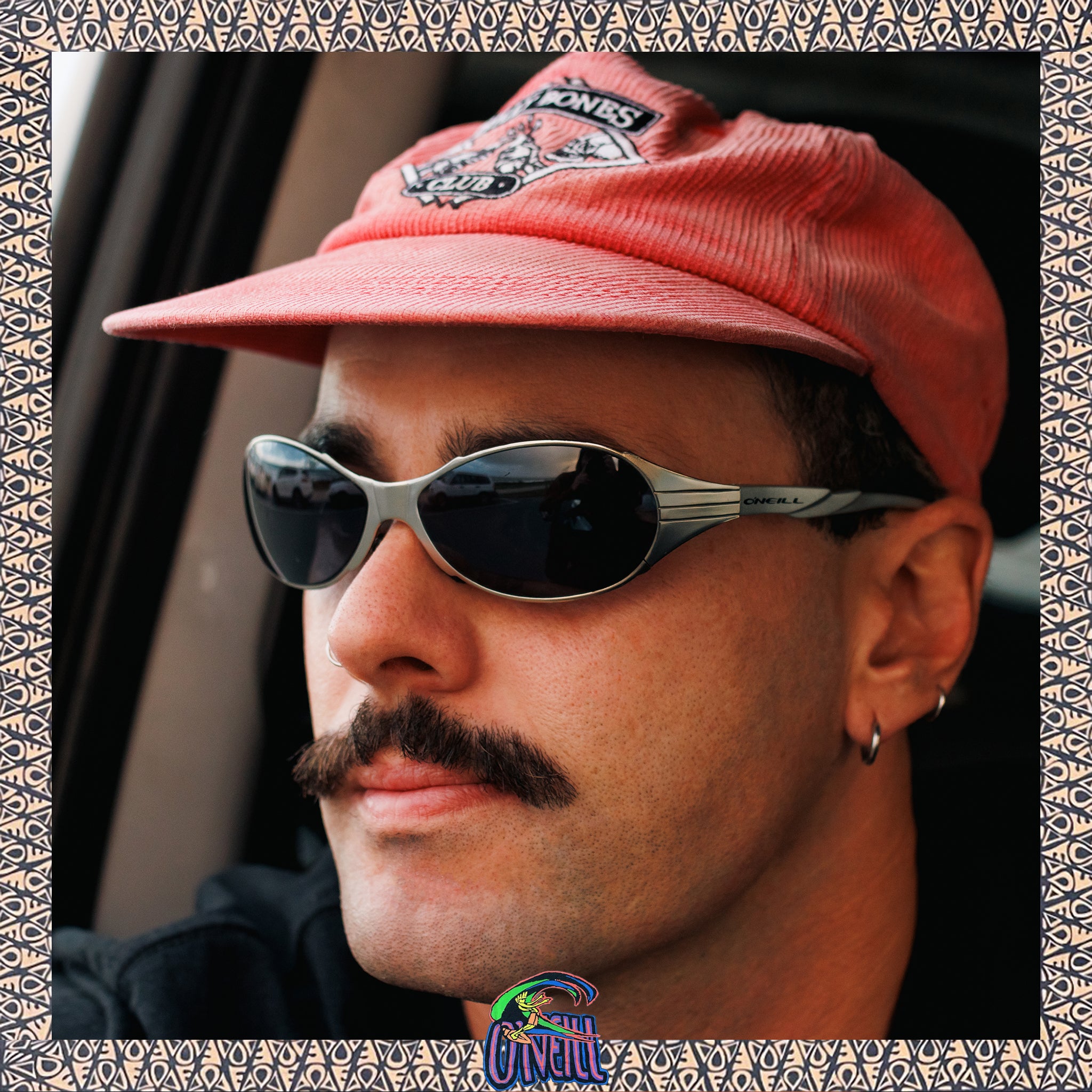 1990's O'Neill "Gecko" Steel Frame Sunglasses
