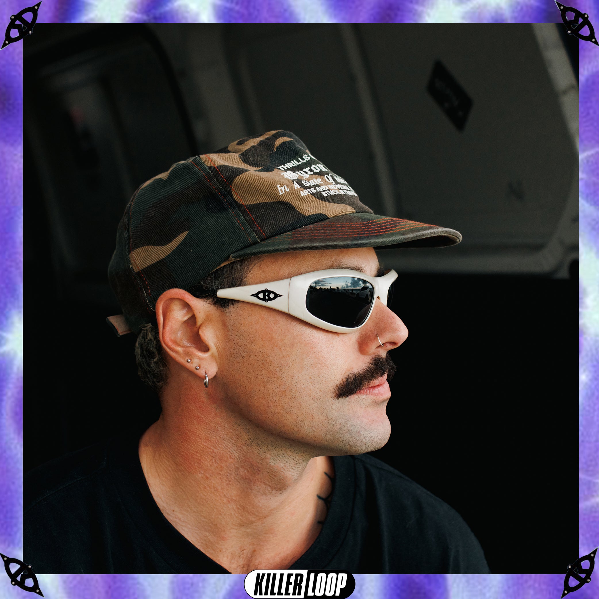Y2K Killer Loop "Spasm" Sport Sunglasses