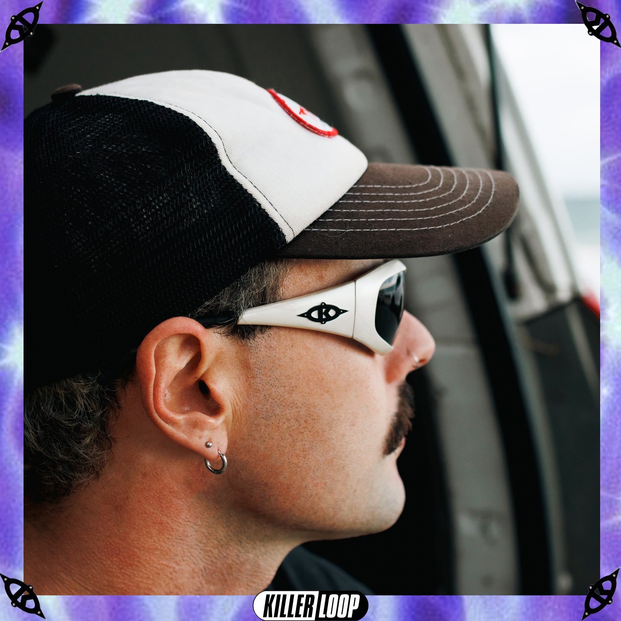 Y2K Killer Loop "Spasm" Sport Sunglasses