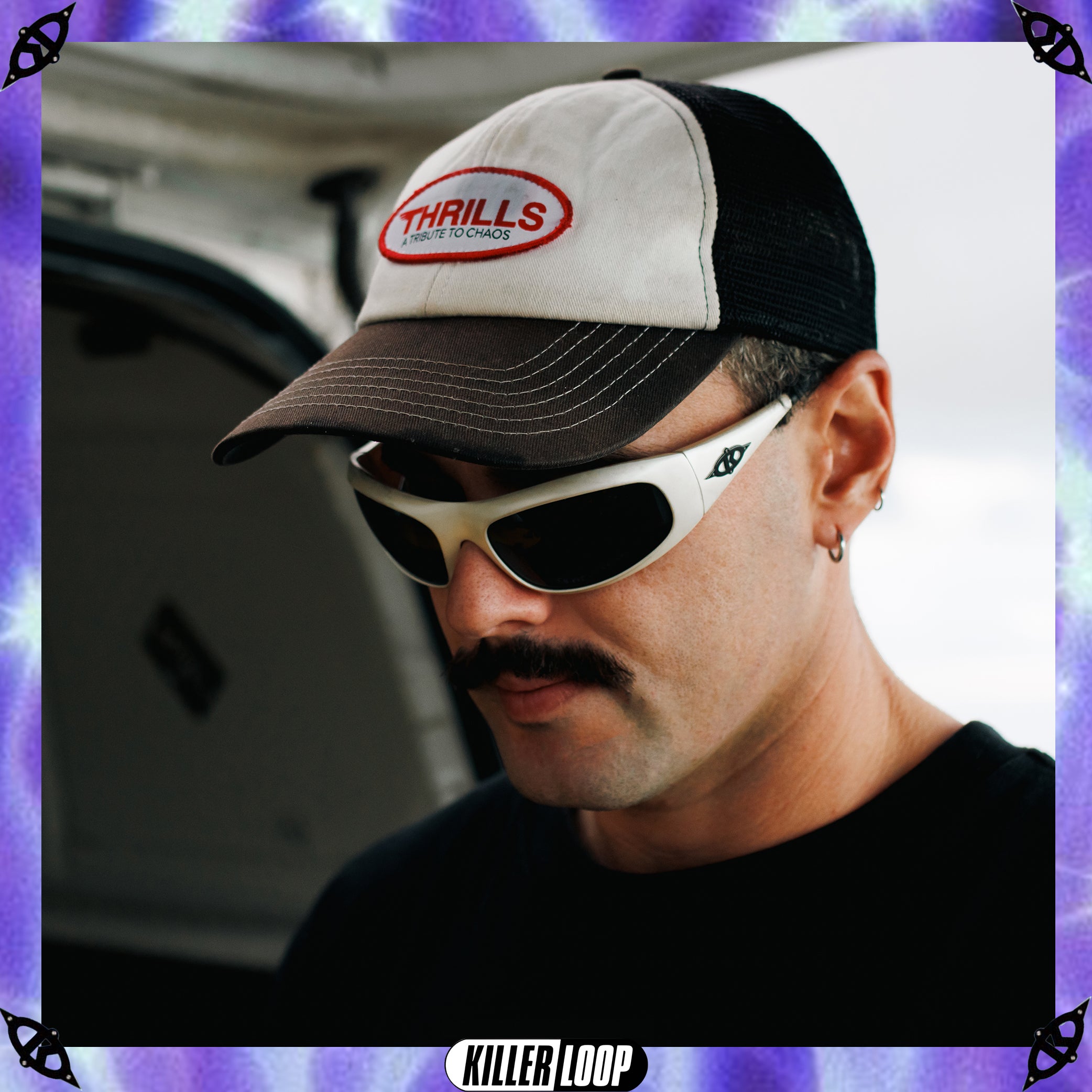 Y2K Killer Loop "Spasm" Sport Sunglasses