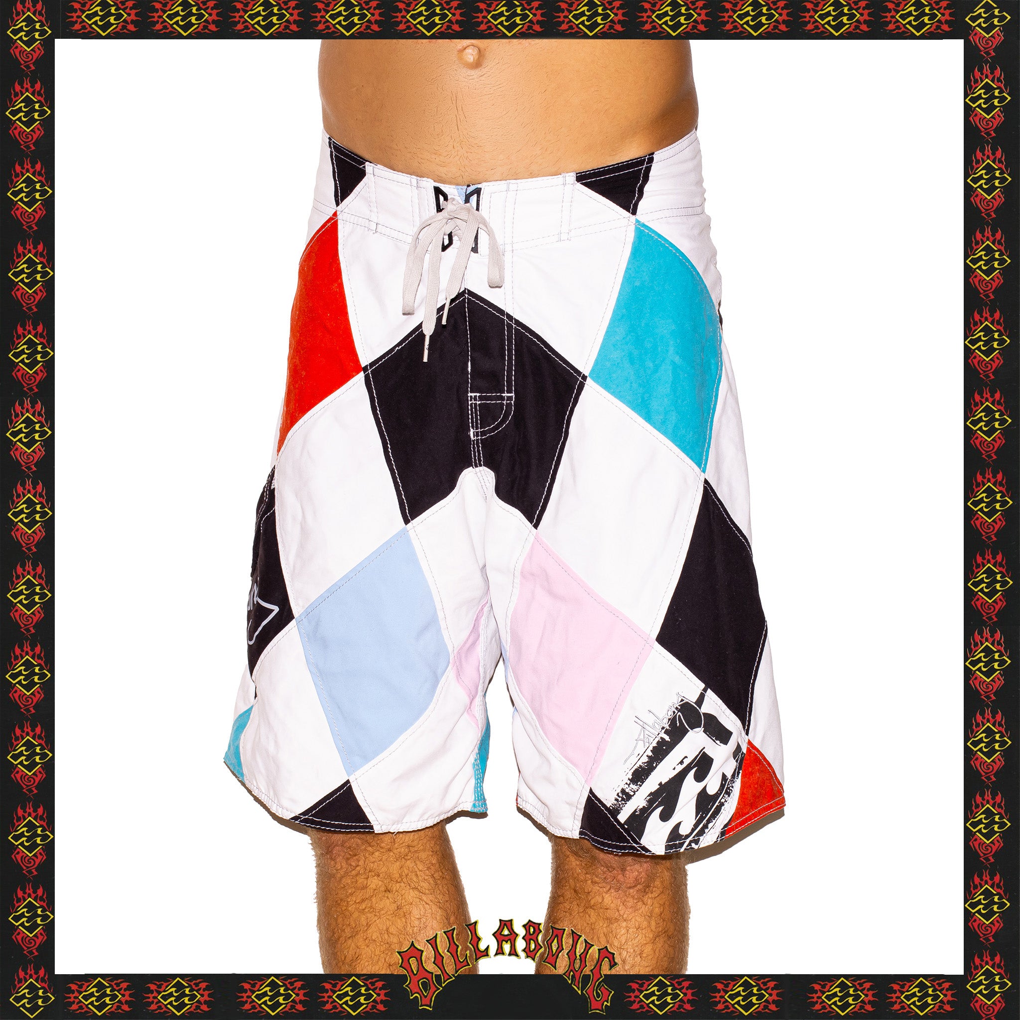 Y2K Billabong "Andy Irons - Argyle Signature Series" Boardies (36")
