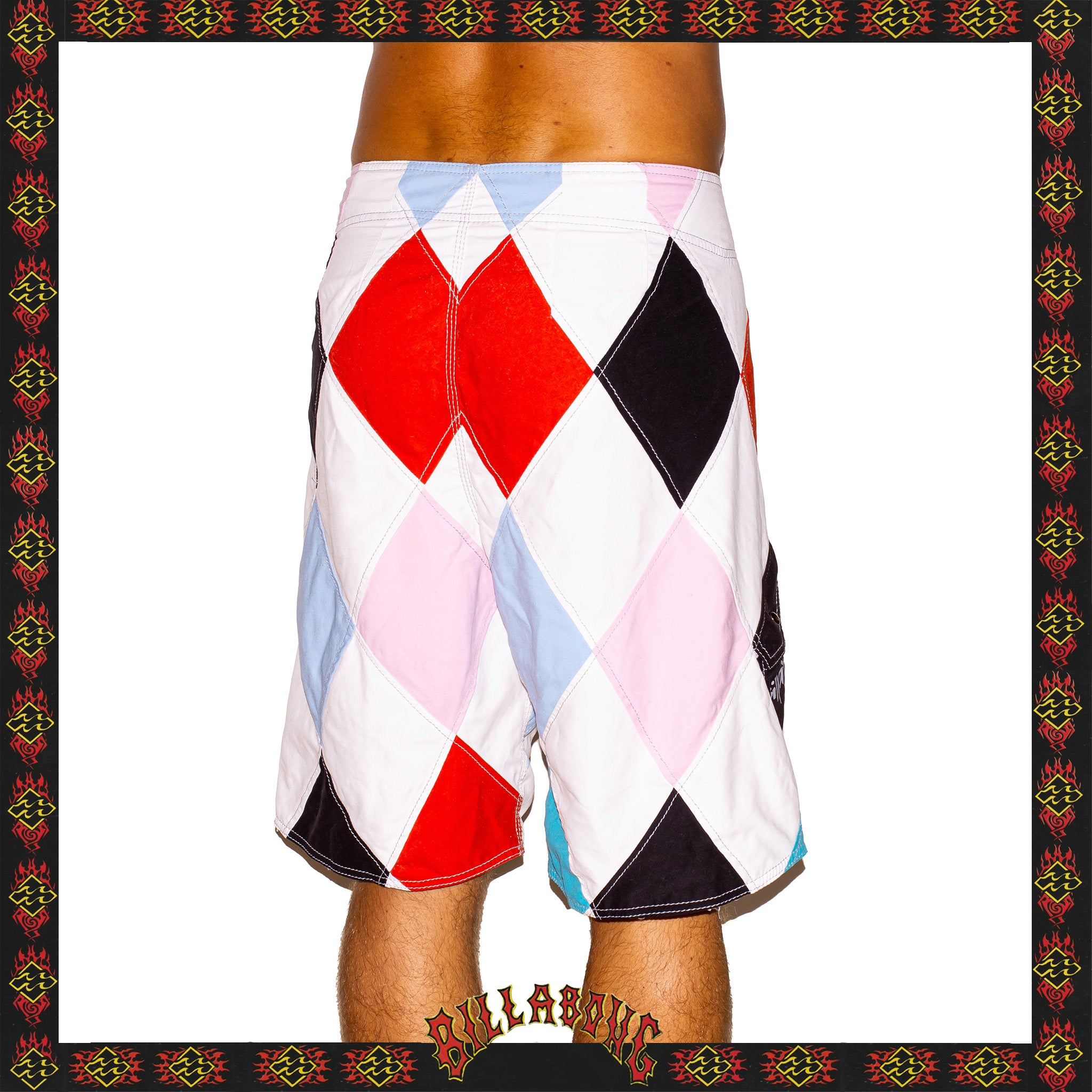 Y2K Billabong "Andy Irons - Argyle Signature Series" Boardies (36")