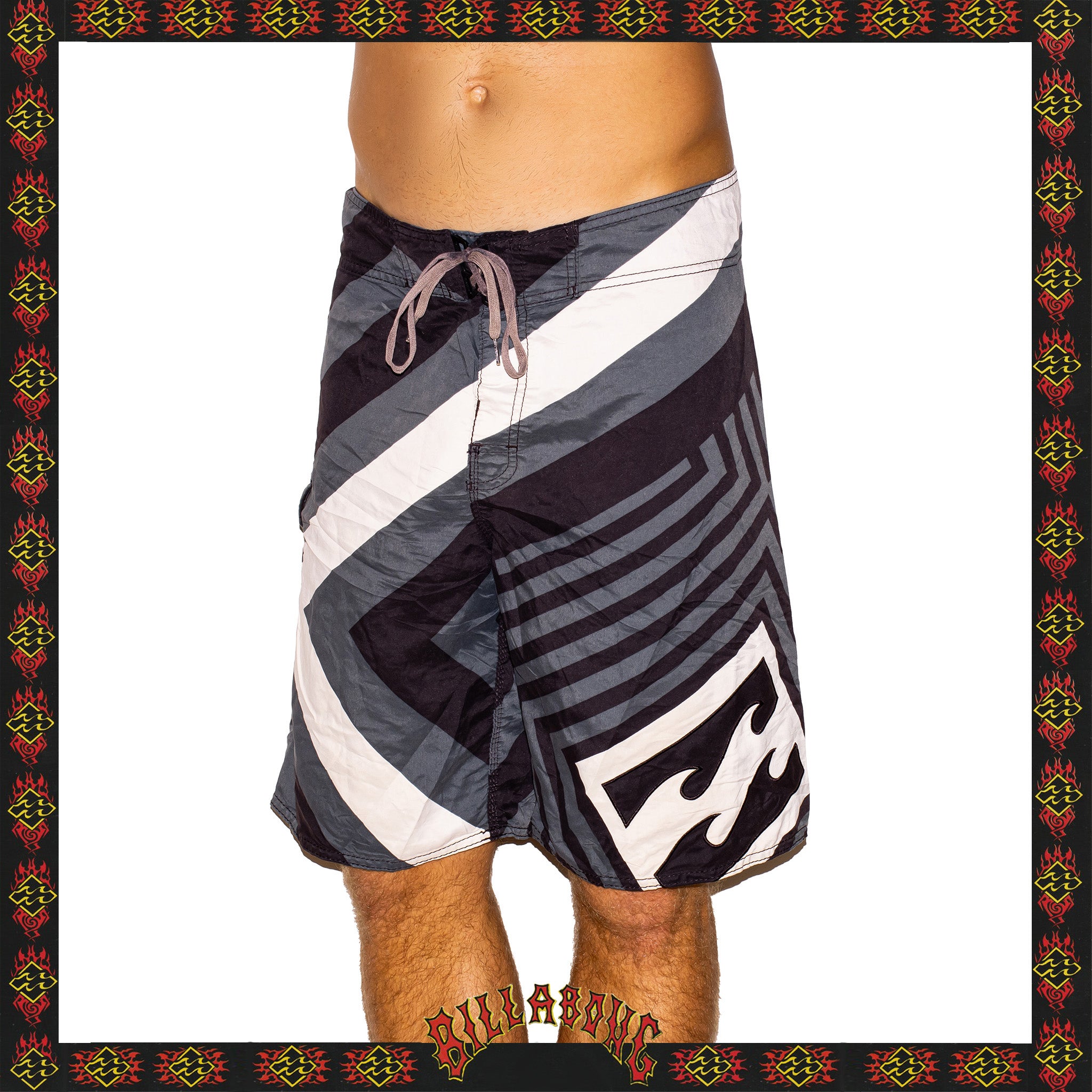 Y2K Billabong "Taj Burrow - Teeb 3 Signature Series" Boardies (33")