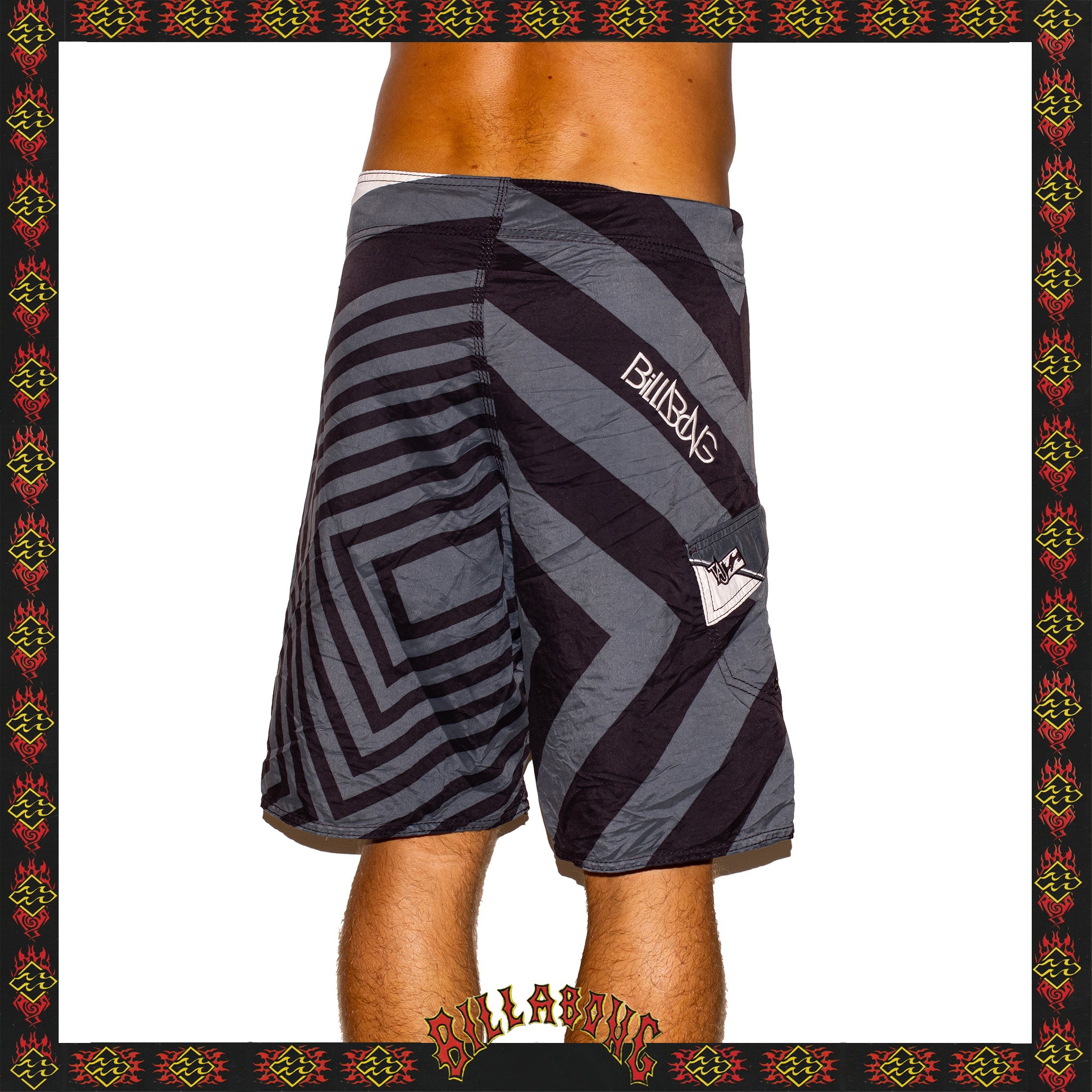 Y2K Billabong "Taj Burrow - Teeb 3 Signature Series" Boardies (33")