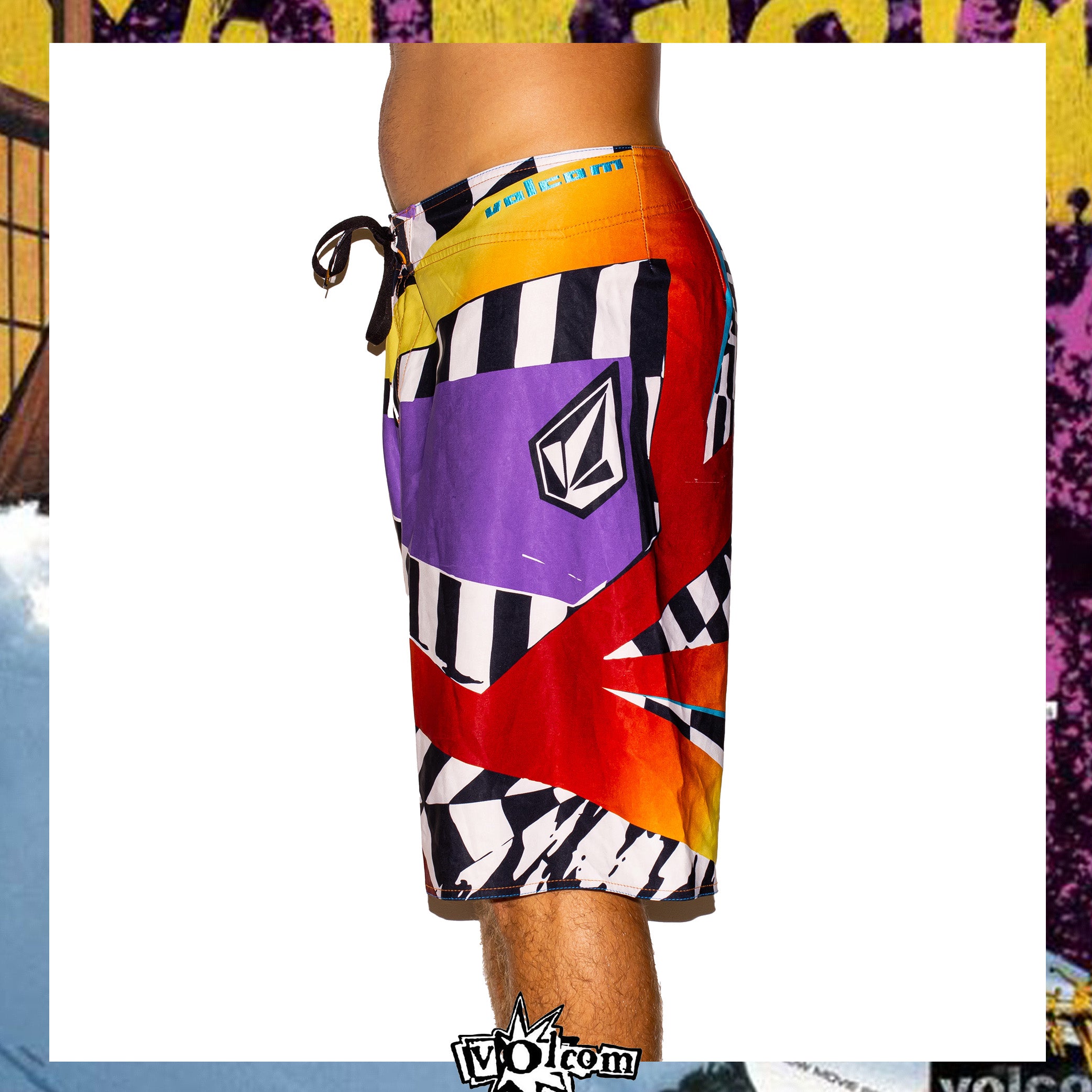 Y2K Volcom "Dusty Payne - Mod Signature Series" Boardies (36")