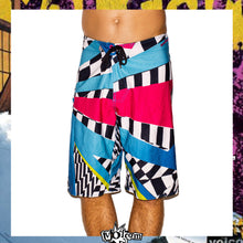 Load image into Gallery viewer, Y2K Volcom &quot;Dusty Payne Mod Tech Signature Series&quot; Boardies (30&quot;)
