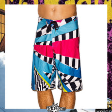 Load image into Gallery viewer, Y2K Volcom &quot;Dusty Payne Mod Tech Signature Series&quot; Boardies (34&quot;)

