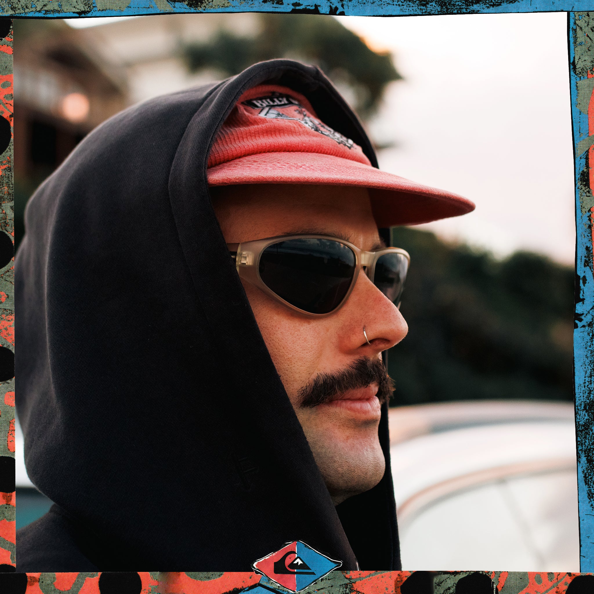 1990's Quiksilver Sports Sunglasses