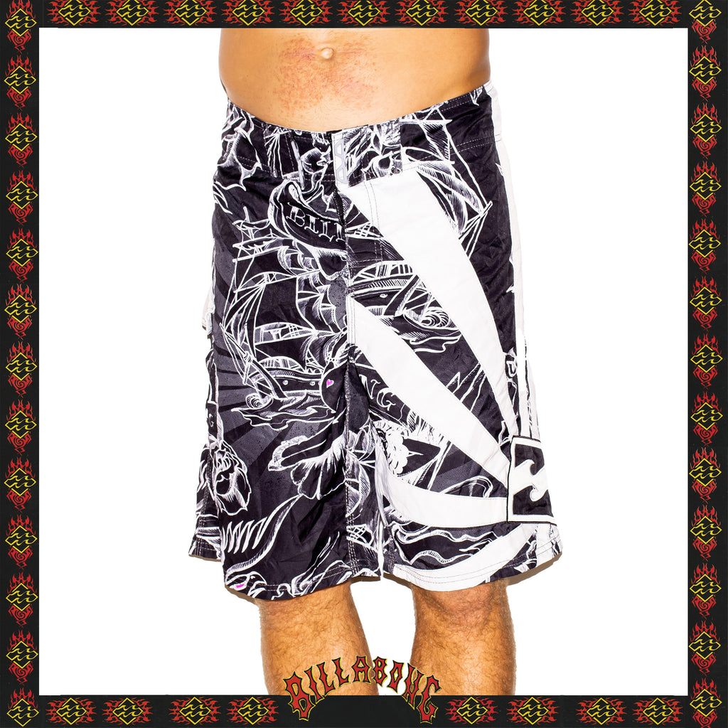 Y2K Billabong Rising Sun Series Boardies (32")