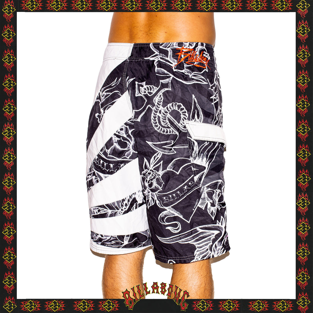 Y2K Billabong Rising Sun Series Boardies (32")