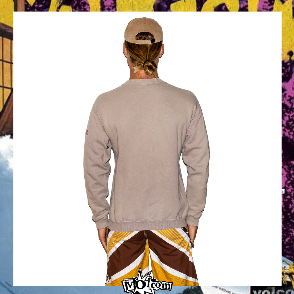 1990's Volcom Graphic Crewneck Sweatshirt (M) *RARE*