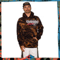 Y2K Quiksilver Acid Wash Spellout Hoodie (L)
