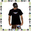 Y2K Town & Country Flame Graphic Tee (M)