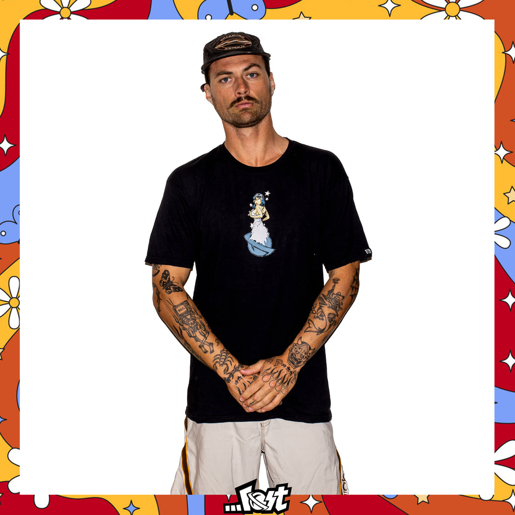 Y2K Lost Enterprises Mayham Graphic Tee (L)