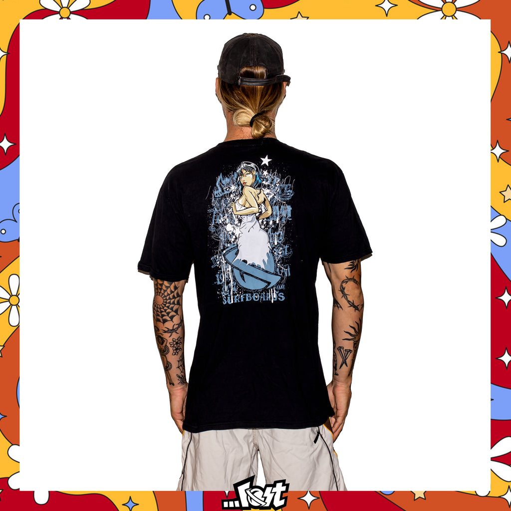 Y2K Lost Enterprises Mayham Graphic Tee (L)
