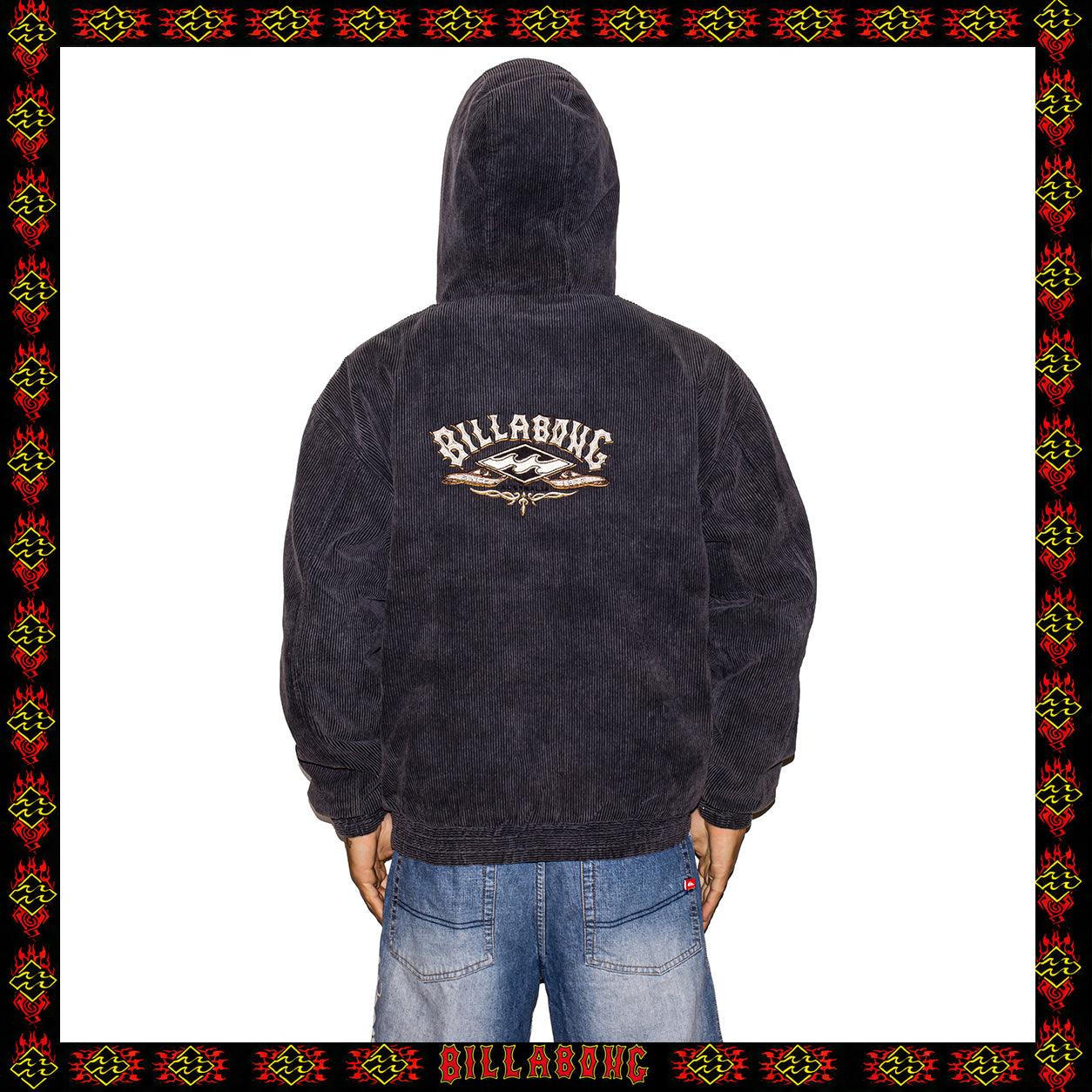 1994 Billabong Corduroy Reversible Jacket (L-XL)