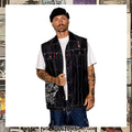 1990's Dog Town Black Dragon Denim Vest (XL) *RARE*
